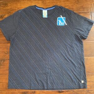 2010 Vancouver‎ Winter Olympics Grey Blue T Shirt Size XL Official Merchandise